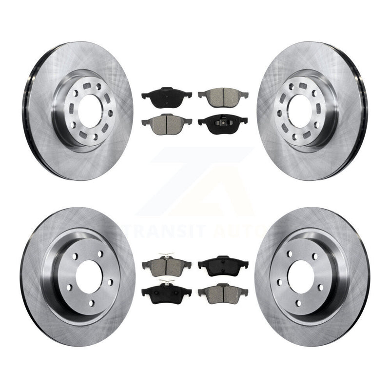 Transit Auto K8S-101238 Disc Brake Kit for 2006-2017 Mazda 5 - Front and Rear product image