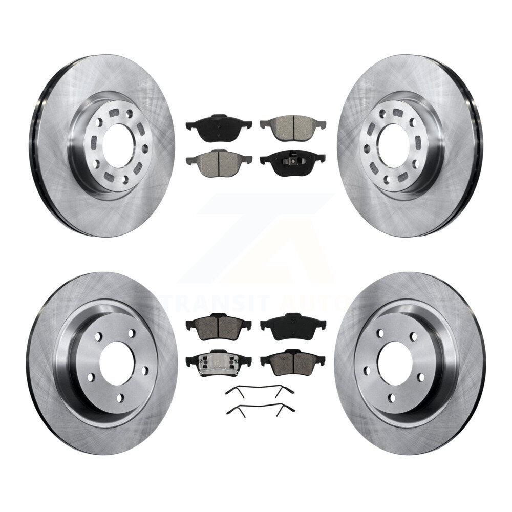 Transit Auto K8S-101239 Disc Brake Kit for 2006 Mazda 5 - Front and Rear product image