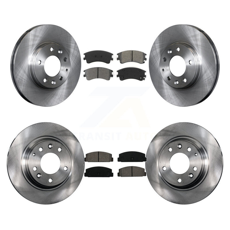 Transit Auto K8S-101240 Disc Brake Kit for 2003-2005 Mazda 6 - Front and Rear product image