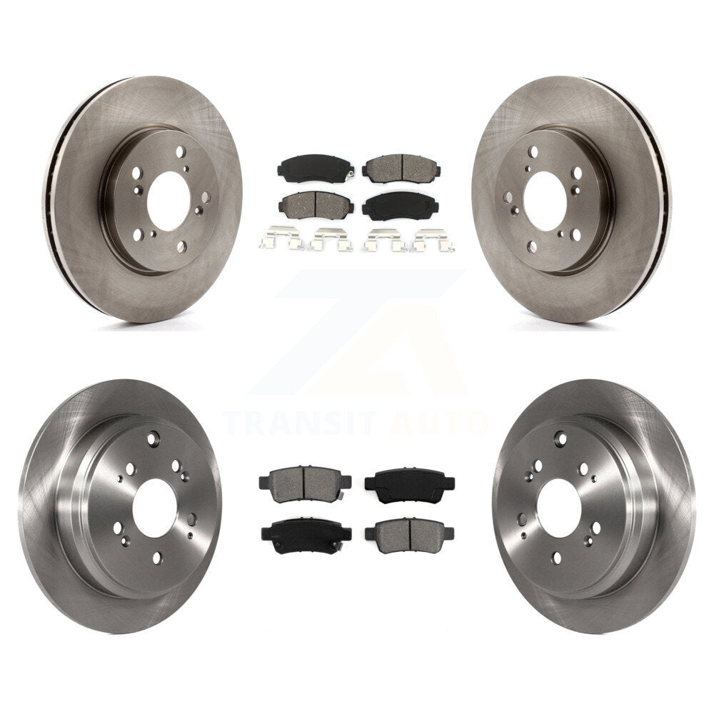 Transit Auto K8S-101241 Disc Brake Kit for 2005-2010 Honda Odyssey - Front and Rear product image