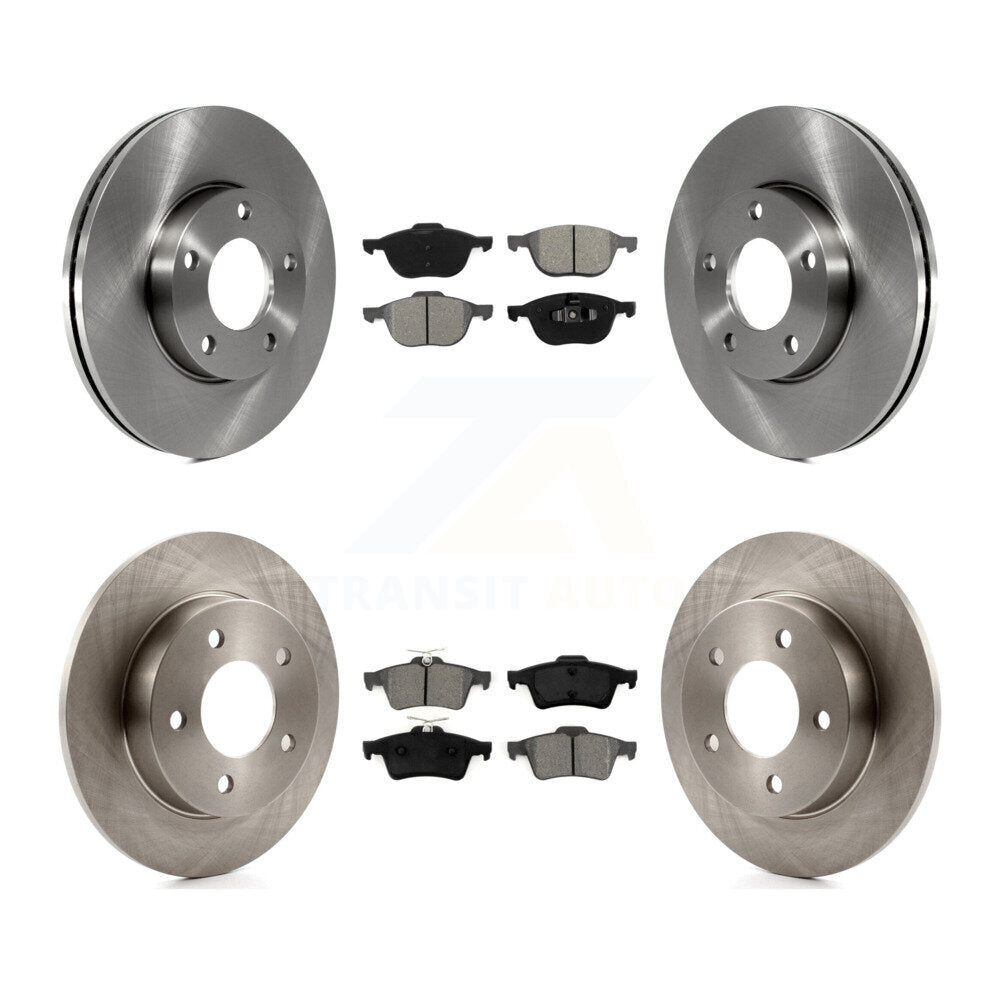 Transit Auto K8S-101242 Disc Brake Kit for 2006-2013 Mazda 3 Sport, Mazda 3 - Front and Rear product image