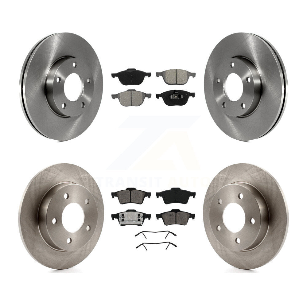 Transit Auto K8S-101243 Disc Brake Kit for 2004-2005 Mazda 3 - Front and Rear product image