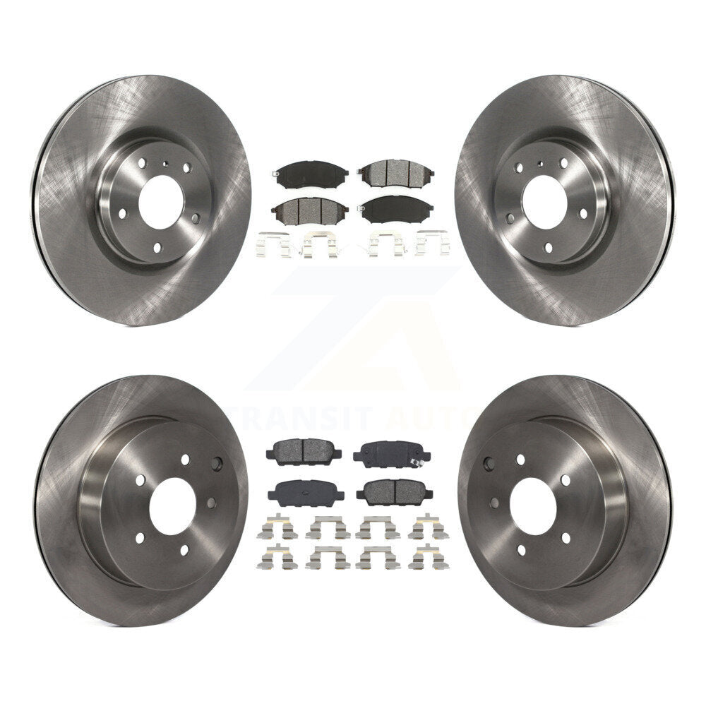 Transit Auto K8S-101245 Disc Brake Kit for 2011-2017 INFINITI QX70, Nissan Murano - Front and Rear product image