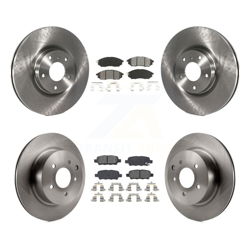 Transit Auto K8S-101246 Disc Brake Kit for 2005-2015 INFINITI Q40, INFINITI QX50, INFINITI EX37 & more - Front and Rear product image