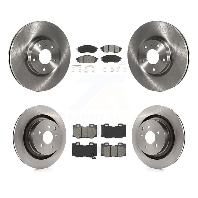 Transit Auto K8S-101247 Disc Brake Kit for 2009-2020 Nissan 370Z - Front and Rear product image