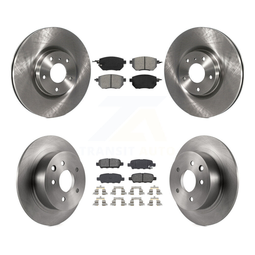 Transit Auto K8S-101248 Disc Brake Kit for 2005-2008 Nissan Altima, Nissan Maxima - Front and Rear product image