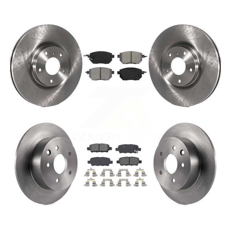 Transit Auto K8S-101248 Disc Brake Kit for 2005-2008 Nissan Altima, Nissan Maxima - Front and Rear product image