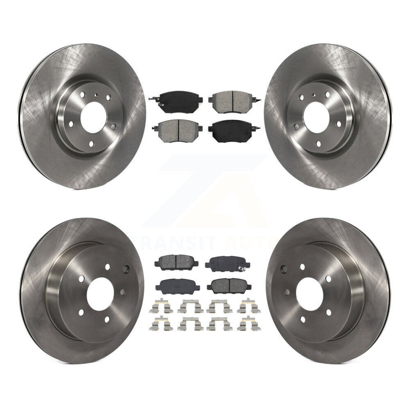 Transit Auto K8S-101249 Disc Brake Kit for 2005-2012 Nissan Murano - Front and Rear product image