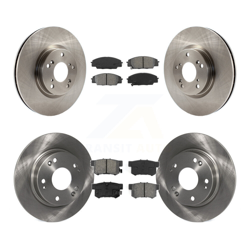 Transit Auto K8S-101250 Disc Brake Kit for 2006-2011 Acura CSX, Honda Civic - Front and Rear product image