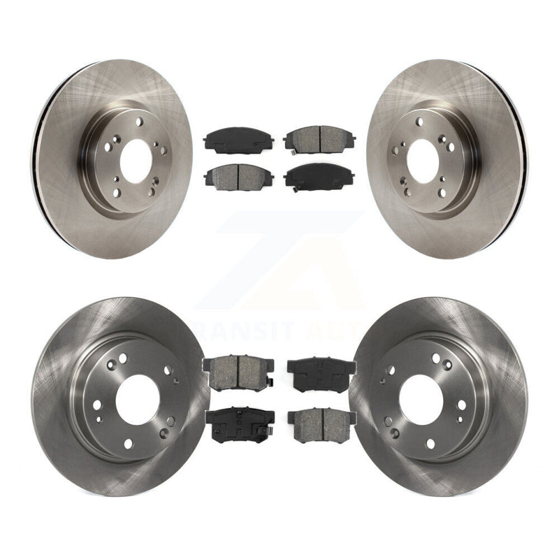 Transit Auto K8S-101250 Disc Brake Kit for 2006-2011 Acura CSX, Honda Civic - Front and Rear product image
