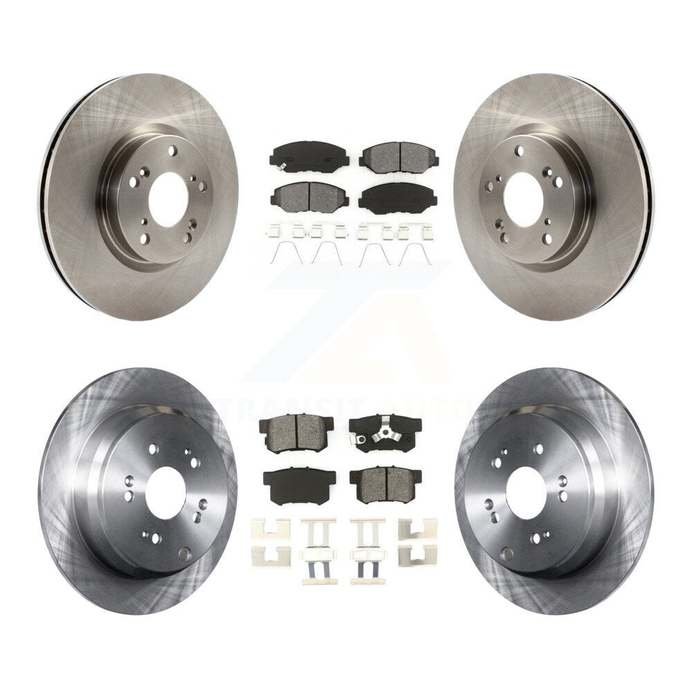 Transit Auto K8S-101251 Disc Brake Kit for 2005-2006 Honda CR-V - Front and Rear product image