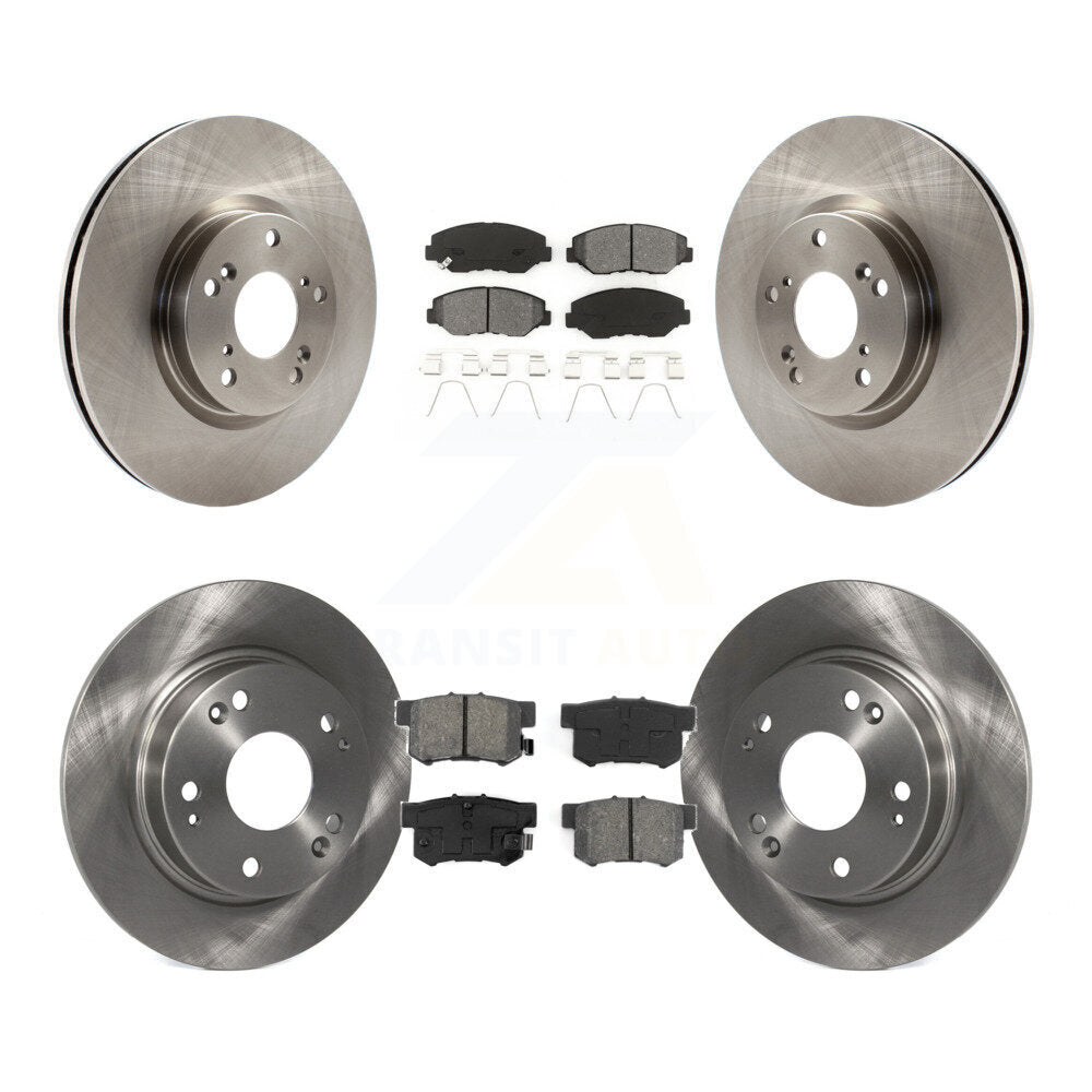 Transit Auto K8S-101252 Disc Brake Kit for 2012-2015 Acura ILX, Honda Civic - Front and Rear product image