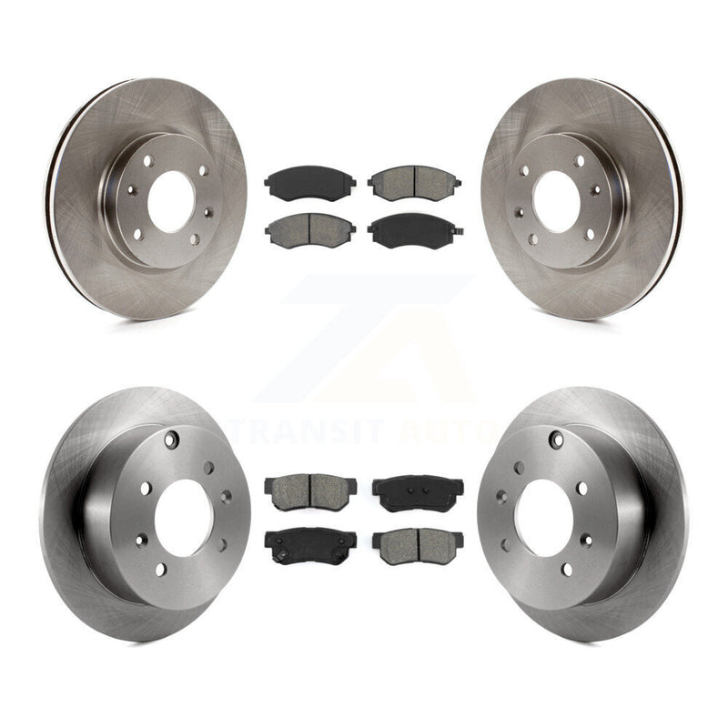 Transit Auto K8S-101253 Disc Brake Kit for 2002-2004 Hyundai Sonata, Kia Magentis, Kia Optima - Front and Rear product image