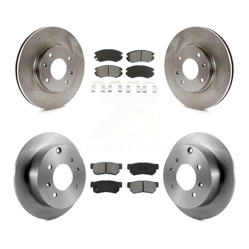 Transit Auto K8S-101254 Disc Brake Kit for 2003-2006 Kia Magentis, Kia Optima, Hyundai Sonata - Front and Rear product image