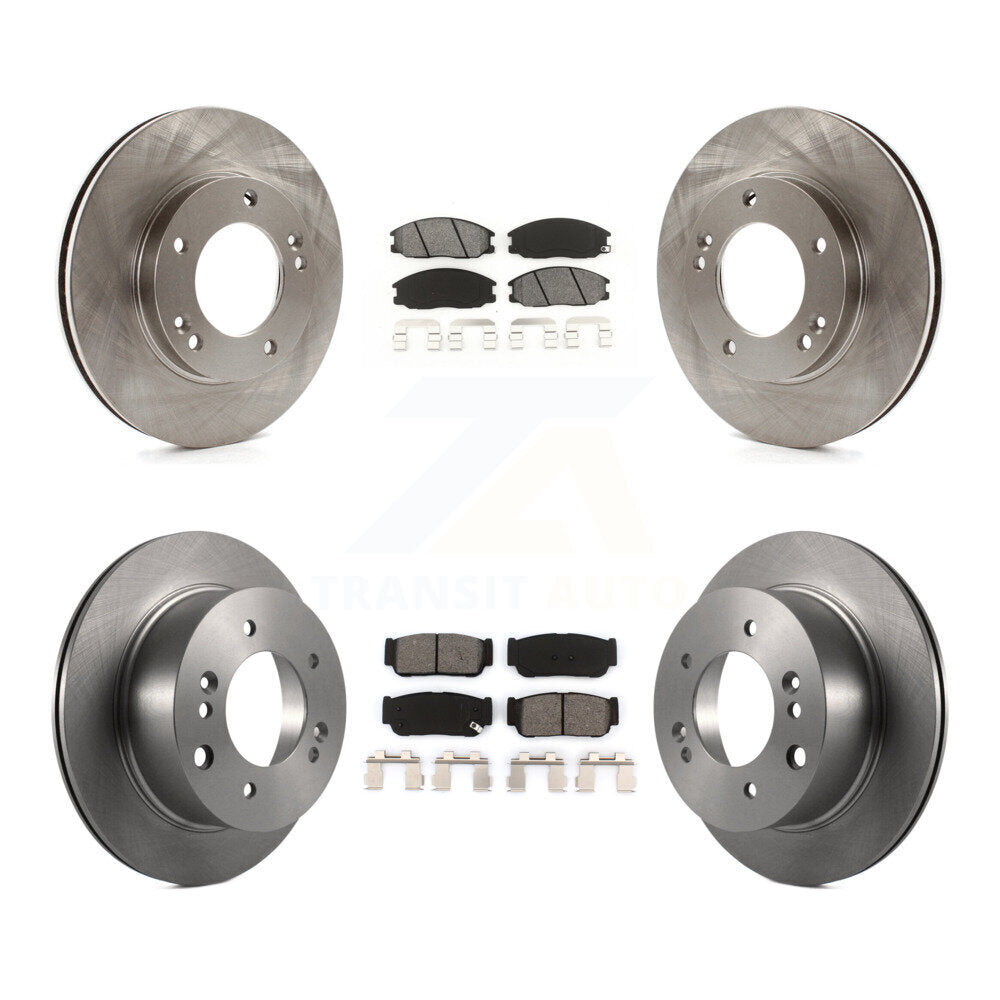 Transit Auto K8S-101255 Disc Brake Kit for 2003-2006 Kia Sorento - Front and Rear product image