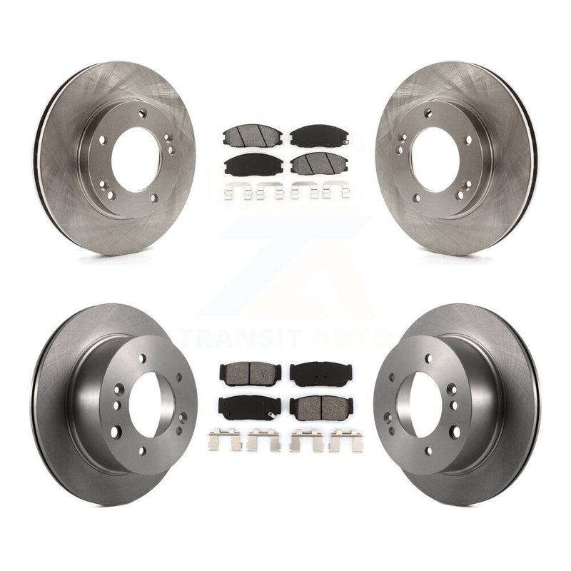 Transit Auto K8S-101255 Disc Brake Kit for 2003-2006 Kia Sorento - Front and Rear product image