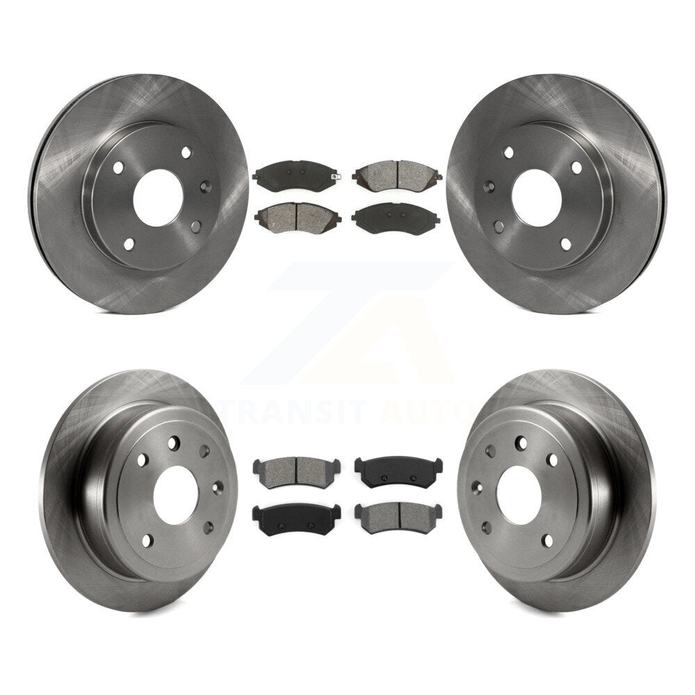 Transit Auto K8S-101256 Disc Brake Kit for 2004-2006 Suzuki Reno, Chevrolet Optra, Suzuki Forenza - Front and Rear product image