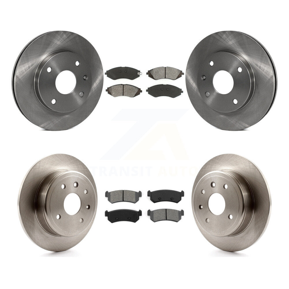 Transit Auto K8S-101258 Disc Brake Kit for 2004-2006 Chevrolet Optra - Front and Rear product image