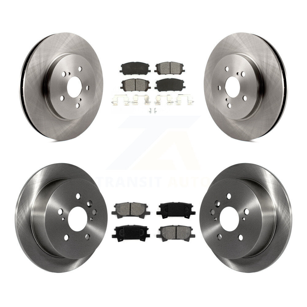 Transit Auto K8S-101259 Disc Brake Kit for 2004-2009 Lexus RX350, Lexus RX400h, Toyota Highlander & more - Front and Rear product image