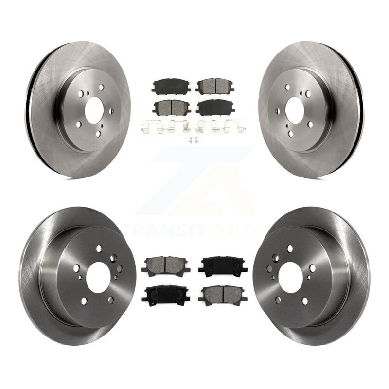 Transit Auto K8S-101259 Disc Brake Kit for 2004-2009 Lexus RX350, Lexus RX400h, Toyota Highlander & more - Front and Rear product image