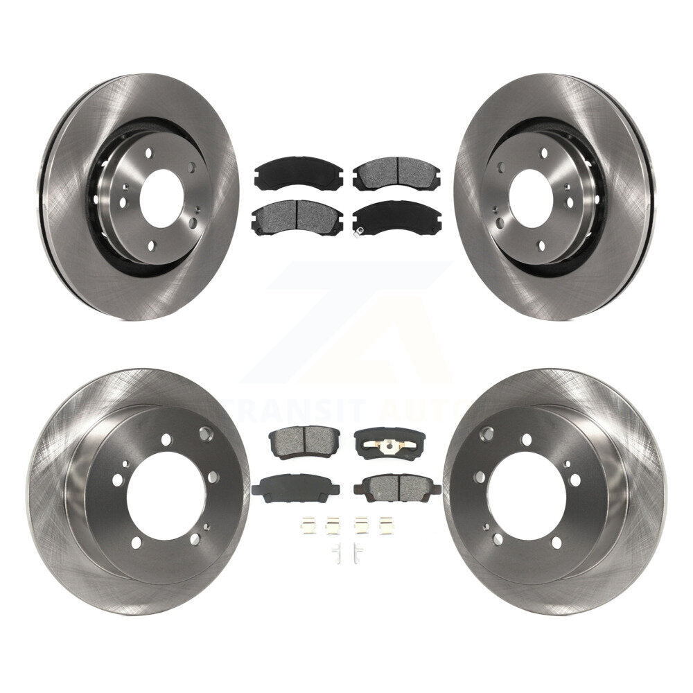 Transit Auto K8S-101260 Disc Brake Kit for 2005-2006 Mitsubishi Outlander - Front and Rear product image