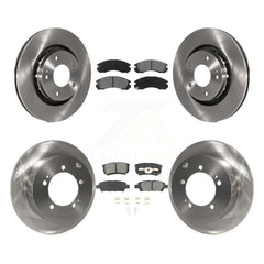 Transit Auto K8S-101260 Disc Brake Kit for 2005-2006 Mitsubishi Outlander - Front and Rear product image