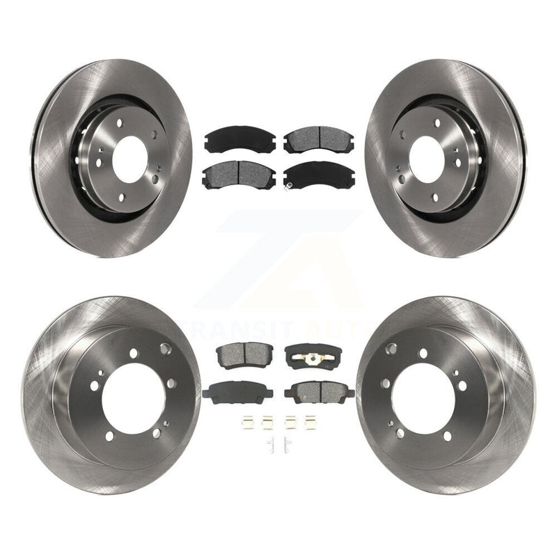 Transit Auto K8S-101260 Disc Brake Kit for 2005-2006 Mitsubishi Outlander - Front and Rear product image