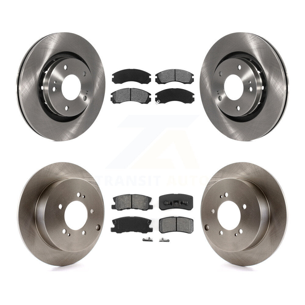 Transit Auto K8S-101261 Disc Brake Kit for 2009 Mitsubishi Lancer - Front and Rear product image