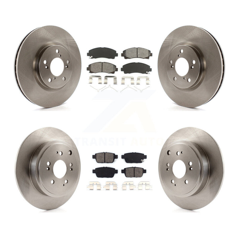 Transit Auto K8S-101262 Disc Brake Kit for 2006-2014 Honda Ridgeline - Front and Rear product image