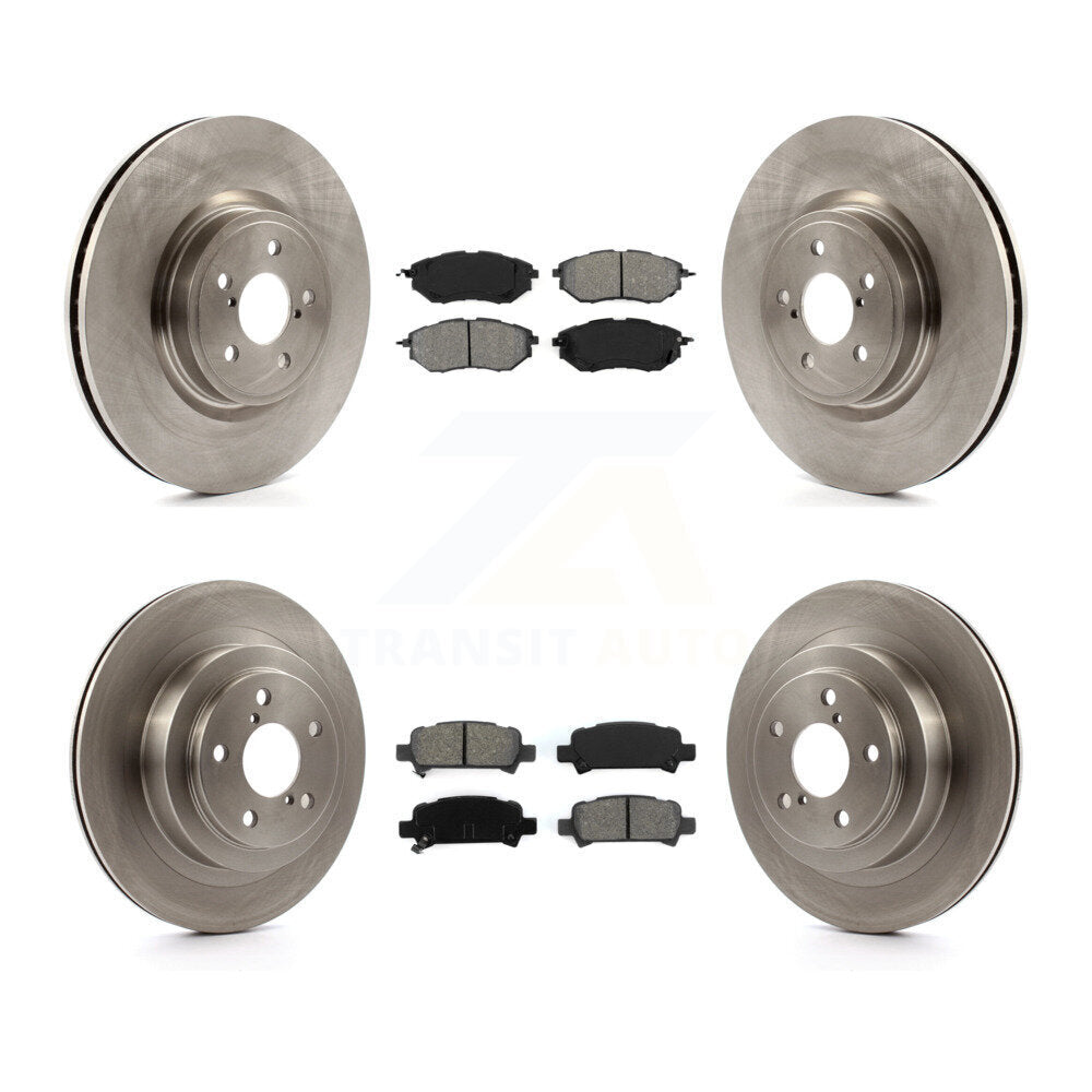 Transit Auto K8S-101263 Disc Brake Kit for 2005-2009 Subaru Legacy - Front and Rear product image