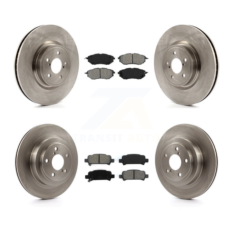 Transit Auto K8S-101263 Disc Brake Kit for 2005-2009 Subaru Legacy - Front and Rear product image