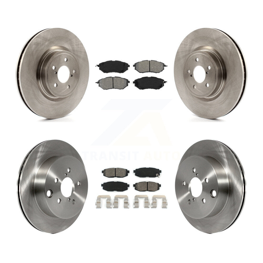 Transit Auto K8S-101265 Disc Brake Kit for 2014-2018 Subaru Forester - Front and Rear product image