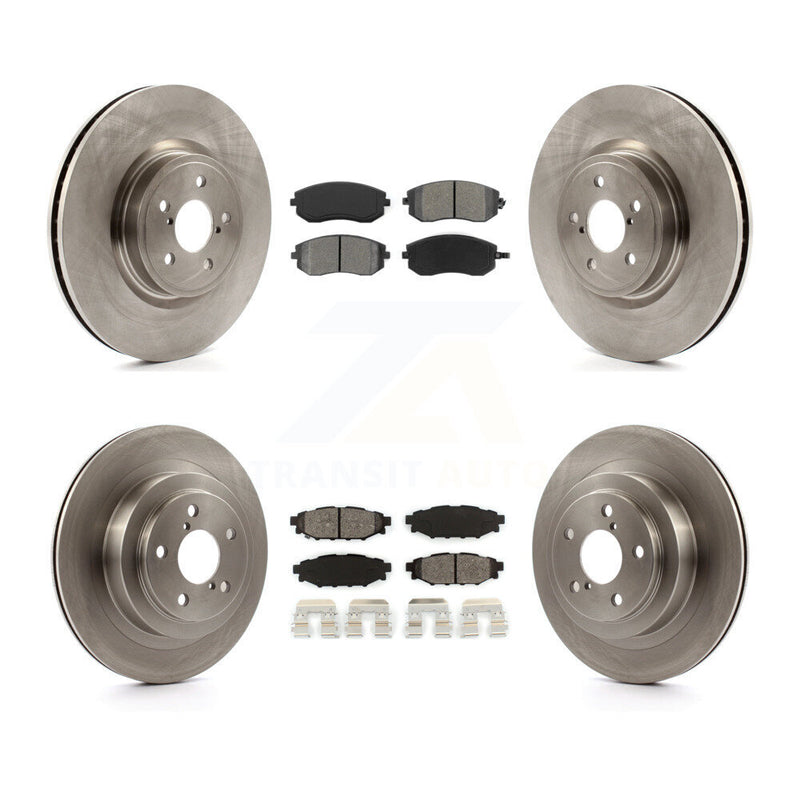 Transit Auto K8S-101266 Disc Brake Kit for 2005-2006 Subaru Legacy - Front and Rear product image