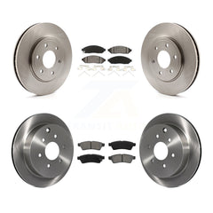 Transit Auto K8S-101267 Disc Brake Kit for 2005-2019 Suzuki Equator, Nissan Frontier - Front and Rear product image