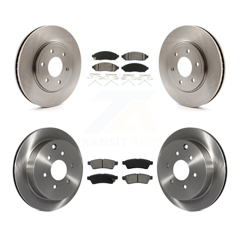 Transit Auto K8S-101267 Disc Brake Kit for 2005-2019 Suzuki Equator, Nissan Frontier - Front and Rear product image