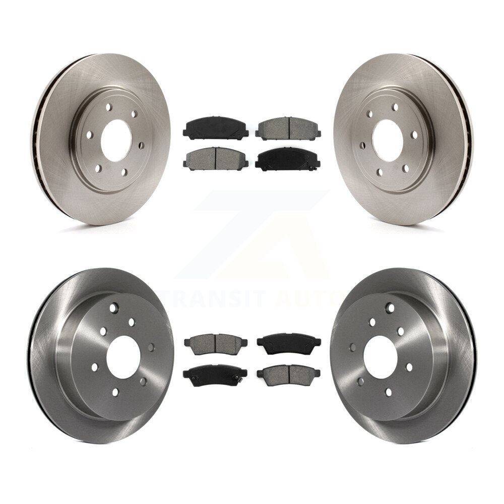 Transit Auto K8S-101268 Disc Brake Kit for 2011-2012 Suzuki Equator - Front and Rear product image