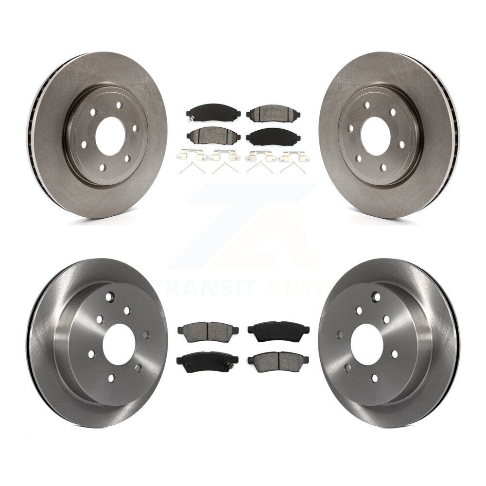 Transit Auto K8S-101269 Disc Brake Kit for 2005-2023 Nissan Frontier, Suzuki Equator, Nissan Xterra - Front and Rear product image