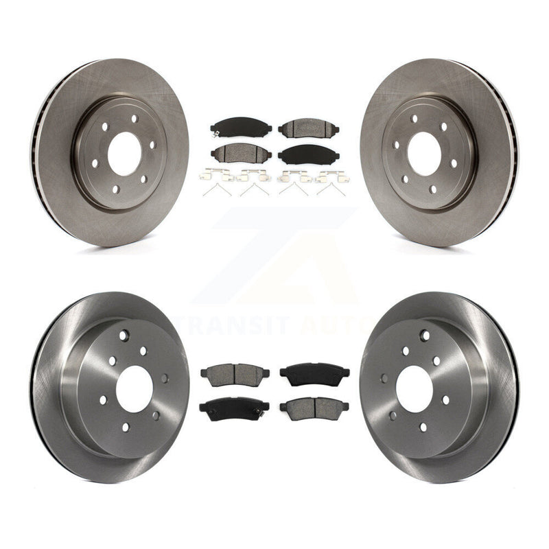 Transit Auto K8S-101269 Disc Brake Kit for 2005-2023 Nissan Frontier, Suzuki Equator, Nissan Xterra - Front and Rear product image