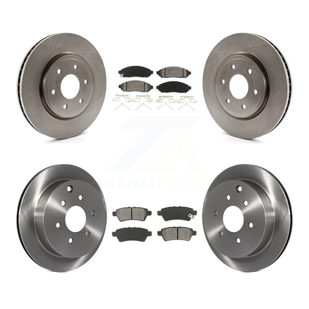 Transit Auto K8S-101270 Disc Brake Kit for 2006-2007 Nissan Xterra - Front and Rear product image