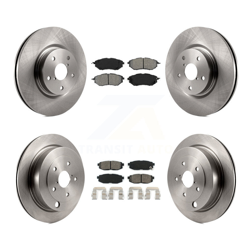 Transit Auto K8S-101273 Disc Brake Kit for 2006-2014 Subaru Tribeca, Subaru B9 Tribeca - Front and Rear product image