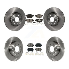 Transit Auto K8S-101274 Disc Brake Kit for 2006-2009 Audi A3, Audi A3 Quattro, Volkswagen Rabbit - Front and Rear product image