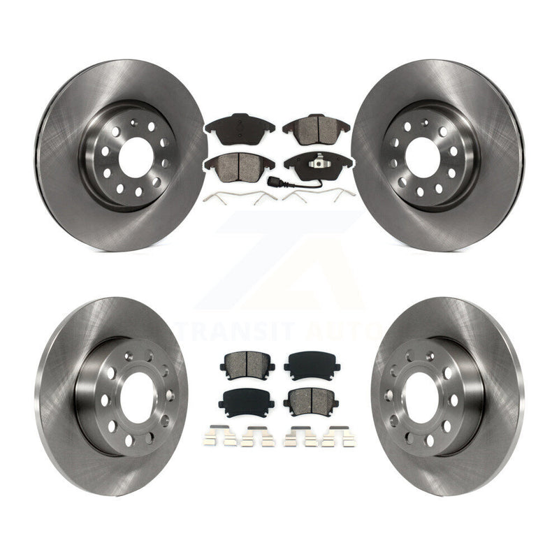Transit Auto K8S-101274 Disc Brake Kit for 2006-2009 Audi A3, Audi A3 Quattro, Volkswagen Rabbit - Front and Rear product image