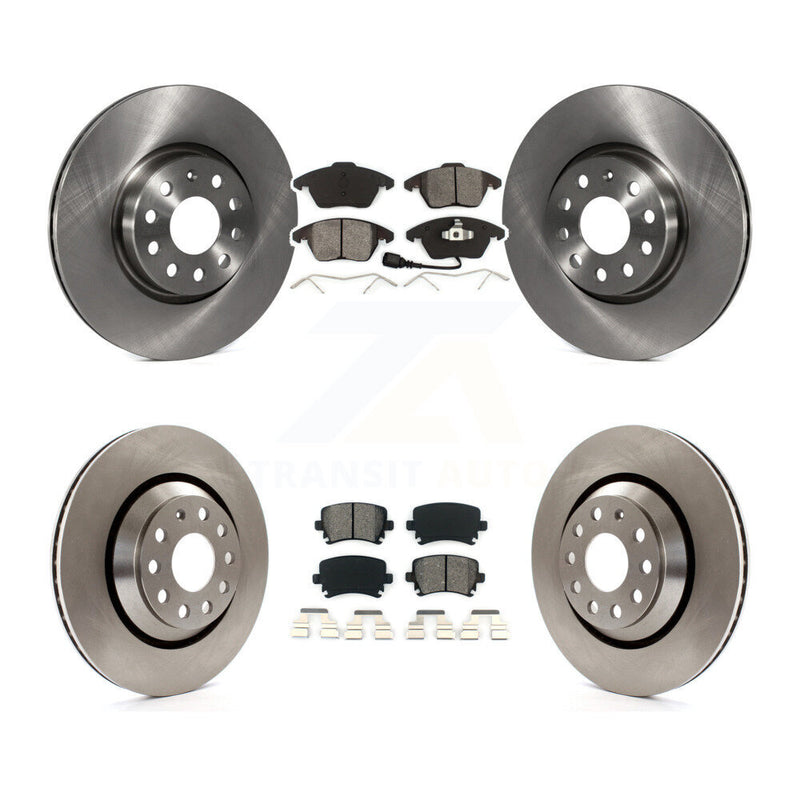 Transit Auto K8S-101275 Disc Brake Kit for 2009-2010 Volkswagen Passat CC - Front and Rear product image