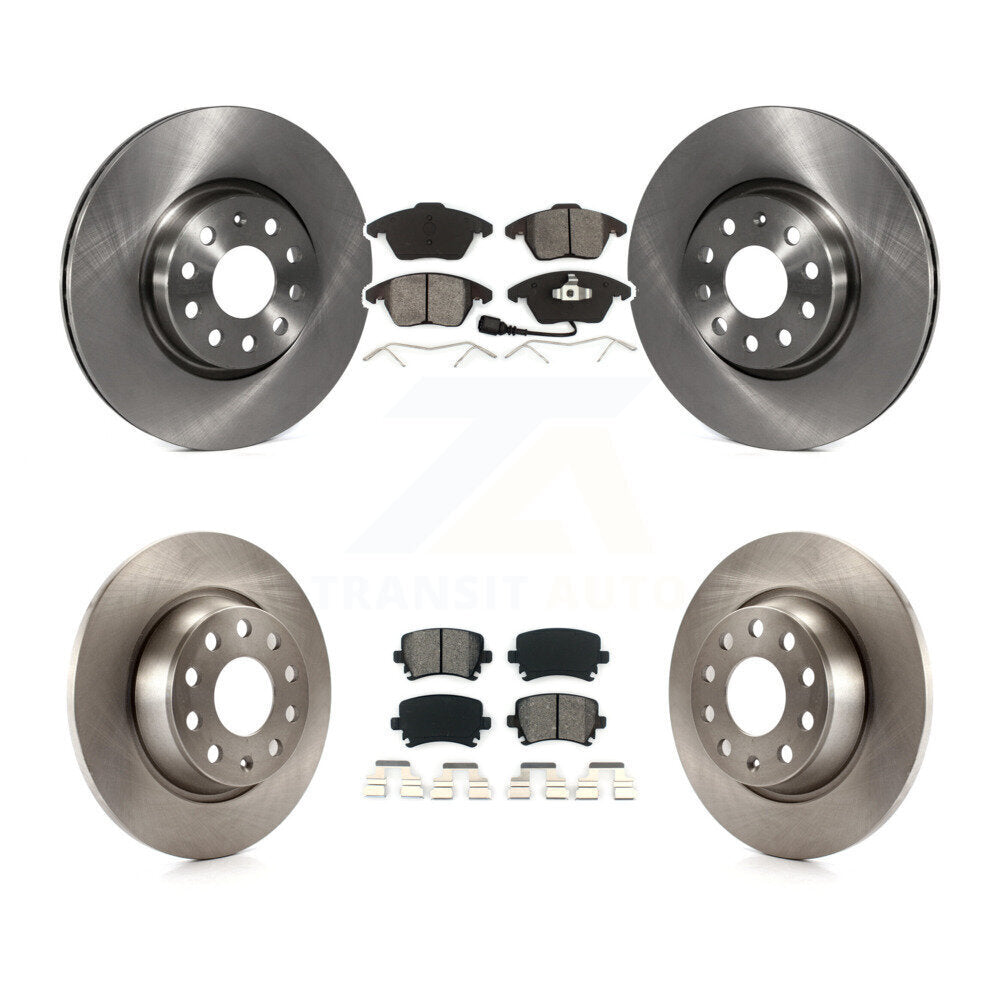 Transit Auto K8S-101277 Disc Brake Kit for 2008-2017 Volkswagen CC, Volkswagen GTI, Volkswagen Passat & more - Front and Rear product image