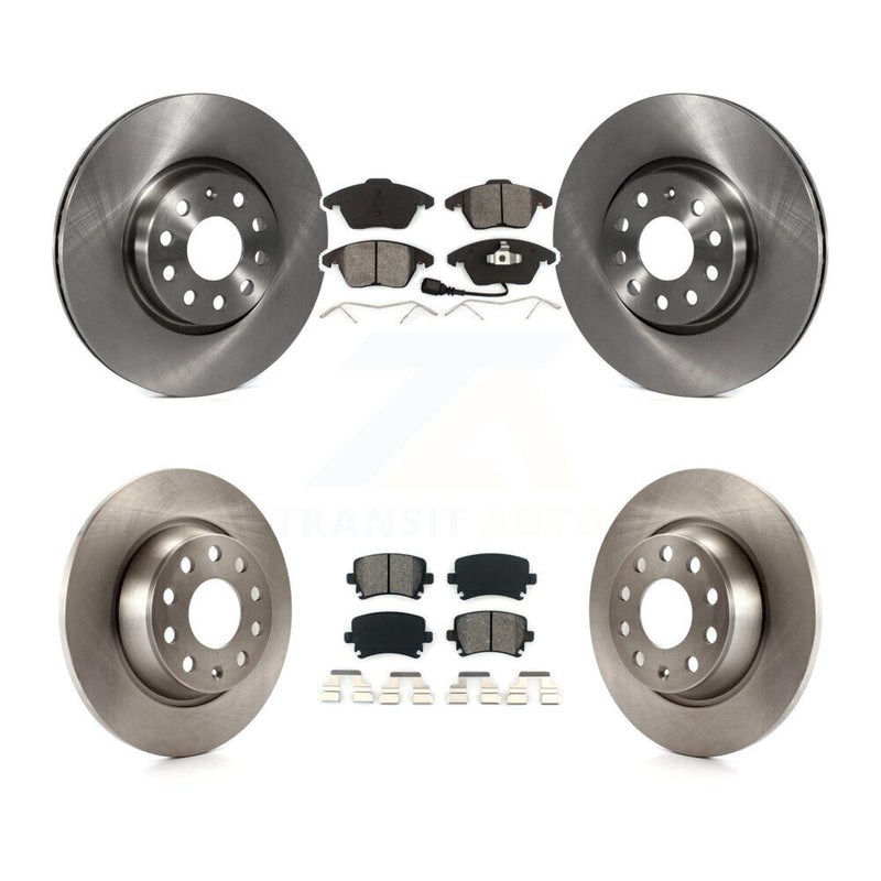 Transit Auto K8S-101277 Disc Brake Kit for 2008-2017 Volkswagen CC, Volkswagen GTI, Volkswagen Passat & more - Front and Rear product image