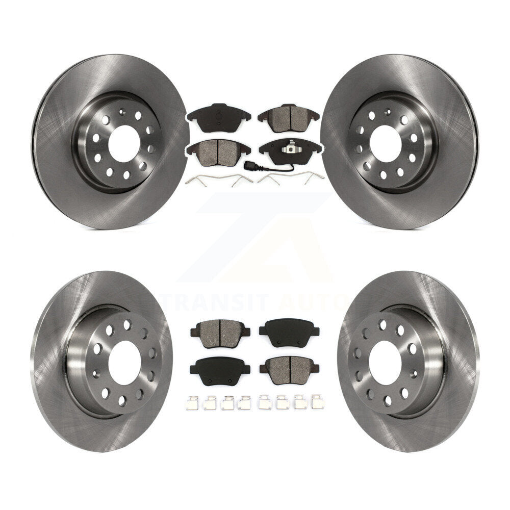 Transit Auto K8S-101278 Disc Brake Kit for 2011-2015 Volkswagen Beetle, Volkswagen GTI - Front and Rear product image