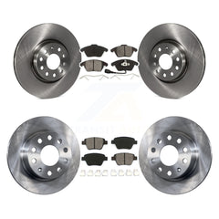Transit Auto K8S-101279 Disc Brake Kit for 2017-2018 Volkswagen Jetta - Front and Rear product image