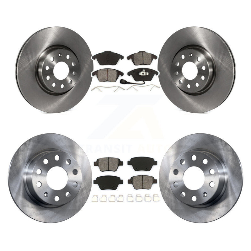 Transit Auto K8S-101279 Disc Brake Kit for 2017-2018 Volkswagen Jetta - Front and Rear product image