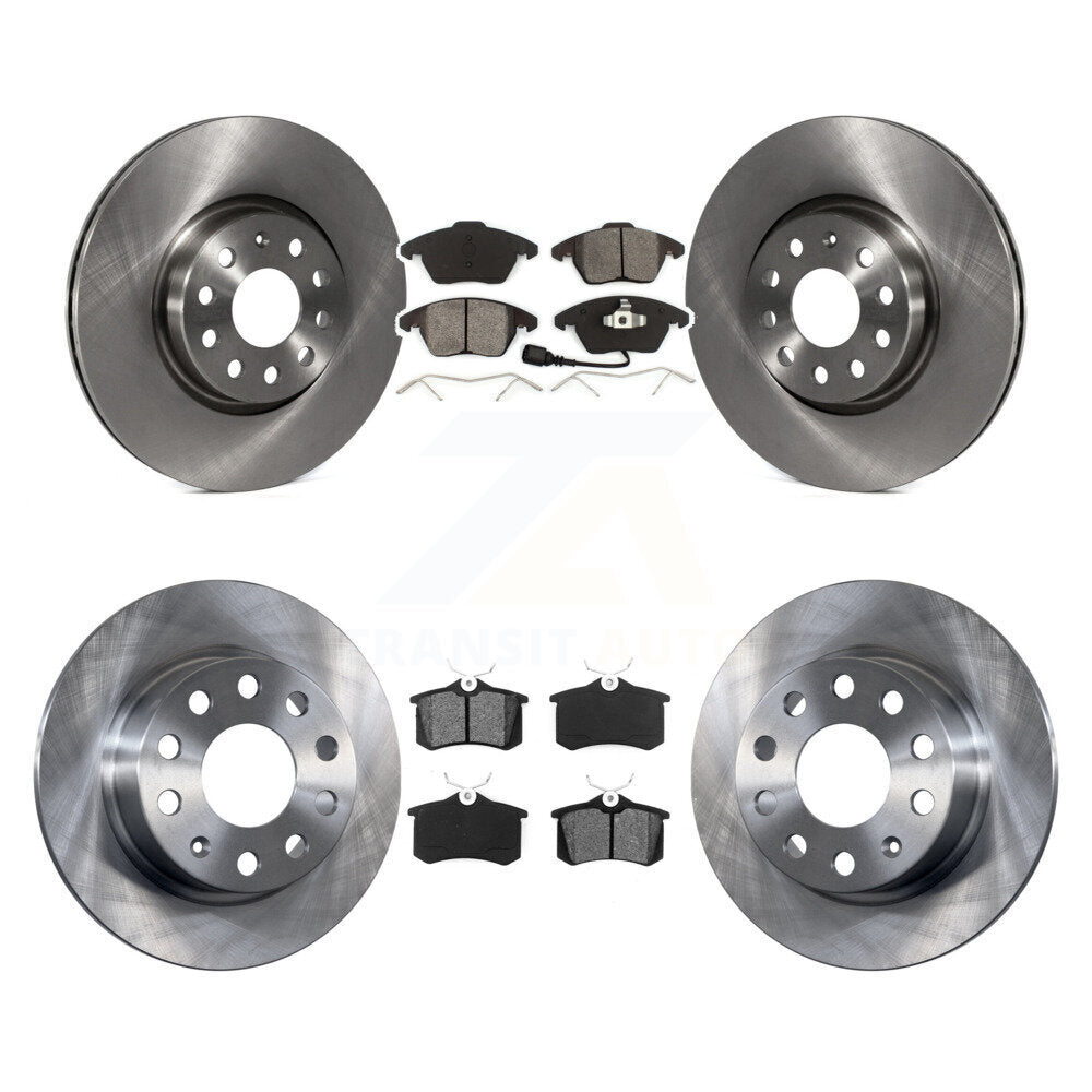Transit Auto K8S-101280 Disc Brake Kit for 2014-2018 Volkswagen Jetta, Volkswagen Beetle - Front and Rear product image