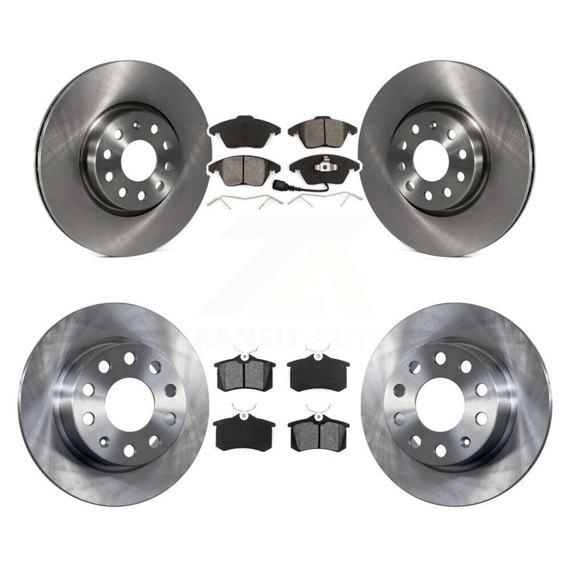 Transit Auto K8S-101280 Disc Brake Kit for 2014-2018 Volkswagen Jetta, Volkswagen Beetle - Front and Rear product image